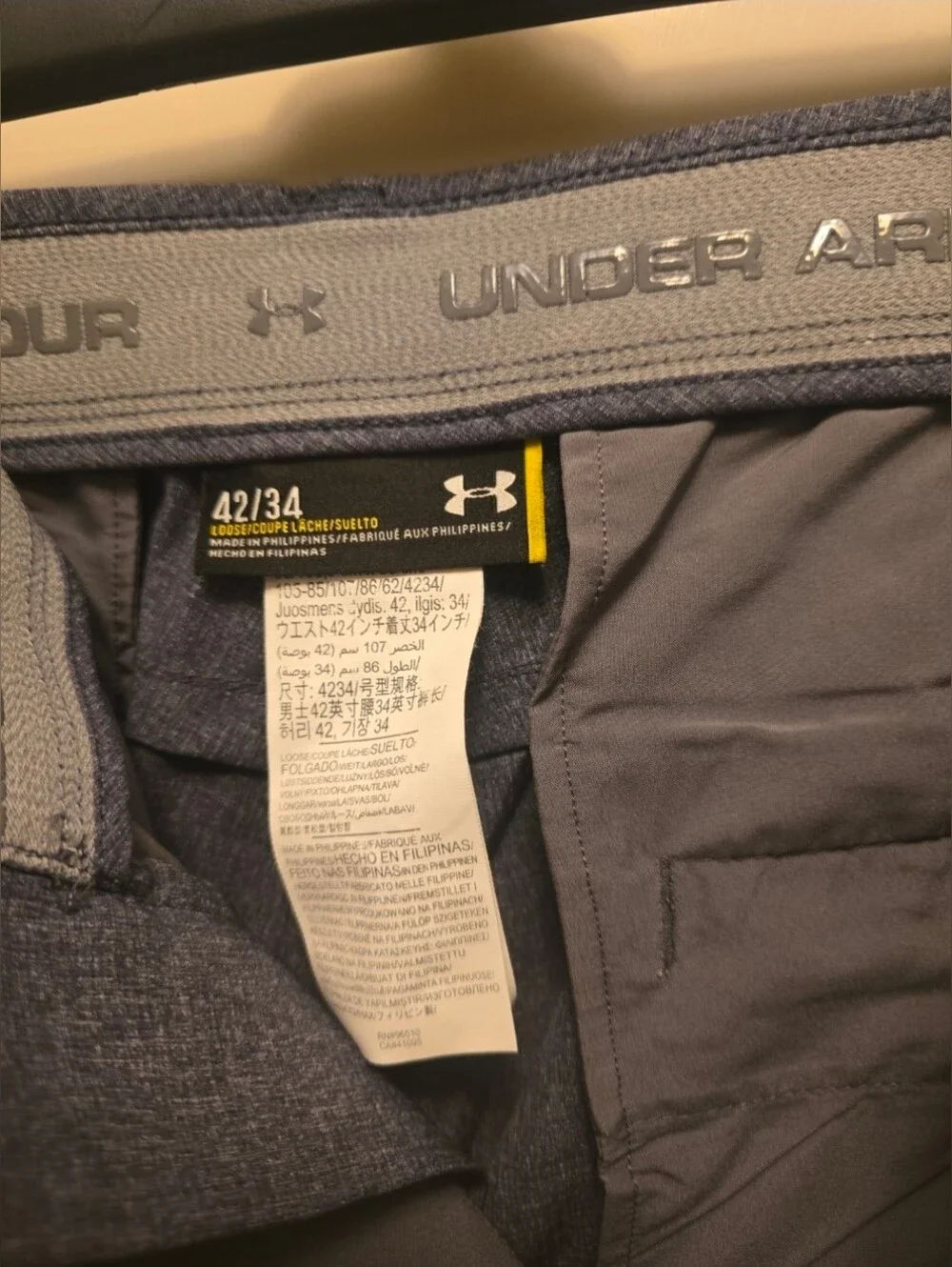 Under Armour Men's Golf Pants Size 42X34